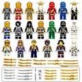 Miniatyrbillede 5 af 5: Ninja 1613 byggeklodser minifigur små dele My vs. Python gavelegetøj dukkefører verden figur
