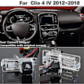 Miniatyrbilde 2 av 5: Bakkamera for Renault Clio 4 IV 2012-2018 - xin