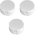 Miniatyrbilde 1 av 5: Stemmeopptaker for bamser Trykkbar opptakbar stemmeboks Opptakermodul 30 sekunder Opptaker for bamser Plysj leketøy Pute white (Pack of 3)
