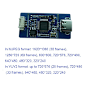 Miniatyrbilde 5 av 5: CVBS til USB Capture Analogt Signal til Digitalt USB Kameramodul CVBS til USB Modul for Android Gratis Plug and Play USB