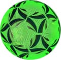 Selvlysende fodbold størrelse 4 & 5, lysende bold til natspil og træning [D] green 4