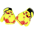 Miniatyrbilde 4 av 5: Barnehansker for boksing, Punchinghansker for barn, Mini boksehansker Junior for gutter jenter, Treningshansker for boksing[D] Yellow