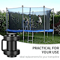 Miniatyrbild 4 av 5: 12 st Trampolin Inhägnad Pol Cap Trampolin Ändlock Trampolin Polskydd Trampolin Tillbehör