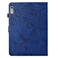 Miniatyrbild 3 av 5: Präglad Läderfodral för Lenovo Tab M9 Dark Blue