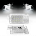 Miniatyrbillede 1 af 5: 2 stk. 18-SMD LED Bagagerumslys Bagagerumsbelysning til Volvo S60 XC90 V70 V50 S40 S80 C30 XC70 C70 White