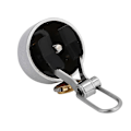 Miniatyrbillede 5 af 5: Holdbar cykelklokke ring styret cykling høj lyd alarm cykel tilbehør [kk] Silver