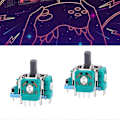 Miniatyrbild 2 av 5: 3D Analog Joystick Reparationskit för Playstation 5-kontroll Analog Stick Joystick Modell Reparationsmejselset Tillbehör