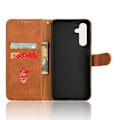 Miniatyrbilde 4 av 5: Lærveske for Samsung Galaxy A16 5G - Skinnfølelse, Anti-Fall, Lommebok, Flipdeksel - Grønn Multicolor Brown