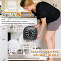Miniatyrbilde 3 av 5: 2 STK Air Fryer Dryppbrett, Air Fryer Reservedeler Tilbehør for Vortex Air Fryer Pro Air Fry Black