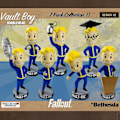 Miniatyrbild 5 av 5: Fallout 4 Fallout Boy Q-version 7 bobbleheads Vault Boy figurer i box