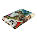 Miniatyrbilde 3 av 5: v839 Kung Fu Panda Strandhåndklær Hurtigtørkende Mikrofiber Myk og Absorberende Badehåndkle Utendørs Reise Overdimensjonert Strandhåndkle for Voksne Barn FFjj839