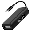 Pikkukuva 3 / 4: USB-C 3-in-1 MagSafe -sovitin, Type C - MagSafe 1/2 -muunnin kannettaville [D] White