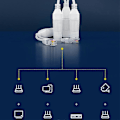 Miniatyrbild 4 av 5: Anti-interferens Vattentät PoE Splitter Portabel Ethernet Splitter Tålig-[D]