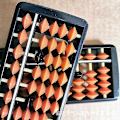 Miniatyrbilde 2 av 2: Digit Standard Abacus Soroban Profesjonell 17 Kolonne (10 tommer) Matte Abacus, Matteberegningsverktøy med Tilbakestillingsknapp[D]
