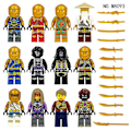 Miniatyrbillede 4 af 5: Ninja 1613 byggeklodser minifigur små dele My vs. Python gavelegetøj dukkefører verden figur