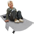 Miniatyrbilde 1 av 5: Flyseteutvidelse for barn - Hengekøye for flysete - Beinstøtte [kk] Gray