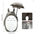 Miniatyrbilde 4 av 4: Min Nabo Totoro Søt Ting Nattelykt, Totoro Varemerke, med 2 Moduser For Soverom Sengelampe Leselys Beste Gaver For Jenter Gutter Og Venner (grå)