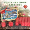 Miniatyrbillede 2 af 5: Julekalender 2023 Puslespil, 1008 Puslespilsbrikker 24 Dages Jule Nedtællings Julekalendere, Julegaveidé til Børn V[YJD] Christmas puzzle blind box