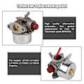 Miniatyrbilde 5 av 5: Passer til Tecumseh 640339 LEV90 Lv148EA Lv148XA Lv156EA Lv156XA Forgassermotor