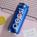 Miniatyrbild 5 av 5: Pepsi Sprite 450ml Termosmugg i Plåt, Vakuumförseglad Mugg, Mugg med Sugrör, Vattenflaska för Utomhussporter[D]