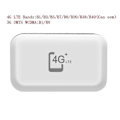 Miniatyrbild 2 av 5: 4G LTE MiFi 150 Mbps Mobil WiFi-router E5576-320 Bärbar 1500 mAh Batteri Mini WiFi-router Stödjer 10 Användare - Vit
