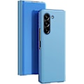 Miniatyrbillede 3 af 5: Til Samsung Galaxy Z Fold 6 Etui, Luksuriøs Spejlvisning Klar Glitter Læder Flip Etui med Støttefod til Samsung Galaxy Z Fold 6 Blue For Galaxy Z Fold 6