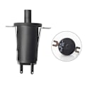 Miniatyrbilde 3 av 5: Erstatt Masterbuilt Hopper Lokk/Dør Bryter M/Skruer 9904190041 Passer for 560 / 800 /1050 XL Digital Charcoal Grill Røyker Black