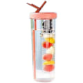 Miniatyrbillede 1 af 5: Foldbar Vandkop med Sugerør, Frugt Infuser Vandkop med Sugerør, Genanvendelige Vandflasker, Moderne Vandkop Orange[D]