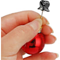 Miniatyrbild 3 av 5: 16 st julskäggprydnader, julskäggklockor tomteskäggklämma prydnadsföremål för vuxna män kvinnor kostymdekoration skägg hår Chri