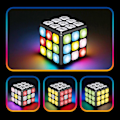 Miniatyrbillede 2 af 5: Lysende Hukommelsesspil, 7-i-1 Håndholdt Spil Magic Cube, Blinkende Cube Elektronisk Hukommelse & Hjerne Spil Ny B