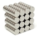 Pikkukuva 2 / 4: 100 kpl 6x3mm N50 Super Strong Pyöreät Levymagneetit Harvinaismaametallit Neodyymi