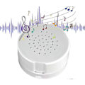 Miniatyrbilde 2 av 5: Stemmeopptaker for bamser Trykkbar opptakbar stemmeboks Opptakermodul 30 sekunder Opptaker for bamser Plysj leketøy Pute white (Pack of 3)