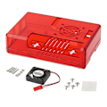 Pikkukuva 5 / 5: 1 kpl Kirkas Kotelo Raspberry Pi 3 Model B: Akryyli Kotelo Jäähdytystuulettimen kanssa