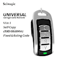 Miniatyrbillede 1 af 4: Multifrekvens Kode Grabber Auto Scan Smg-v15.0 Nøglering Fast Rullende Kode Kommando Garageport Døråbner 433 Mhz Duplikator 8