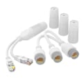 Miniatyrbild 1 av 5: Anti-interferens Vattentät PoE Splitter Portabel Ethernet Splitter Tålig-[D]