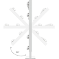 Pikkukuva 3 / 5: Hollywood-peili 12 LED-lampulla, 3 väritilaa (vain lamput)