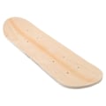 Miniatyrbillede 1 af 5: Blankt skateboarddæk, ubehandlet skateboarddæk, DIY blankt graffiti-skateboard [D] As Shown 43.00X13.00X1.00CM