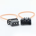 Miniatyrbilde 5 av 5: MOST Fiberoptisk Loop Bypass Hunn- og Hunnkontaktsett Adapter for -ys TY