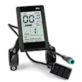 Miniatyrbild 1 av 4: Protocol 2 Elcykel Display 24v 36v 48v LCD S830 Display med USB Vattentät Anslutning