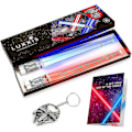 Miniatyrbild 1 av 4: Lyssabel Svärd Ätpinnar Lysande Glödande Ätpinnar För Star Wars Presenter Set Temafest Kul [2 Par