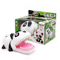 Miniatyrbilde 1 av 4: Tegneserie Dyre Tenner Leke Spill for Barn Bitt Finger Spill Morsomme Leke med Lyd Lys Panda
