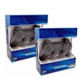 Miniatyrbilde 1 av 4: 2 stk Bluetooth Spillkontroll Universal Tastatur Trådløs Bluetooth Spillkontroll for PS3 Svart