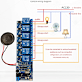 Miniatyrbild 4 av 5: Professionell Röstigenkänningsmodul för Smarta Hem Användardefinierade Ord DC5V[D]