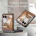 Miniatyrbillede 4 af 5: Læderetui til Motorola Razr 50 Brown
