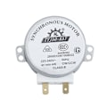Miniatyrbilde 1 av 2: TYJ50-8A7 AC 220V-240V 4RPM 4W CW/CCW Mikrobølgeovn Dreibar Synkron Motor
