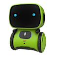 Miniatyrbillede 1 af 5: Interaktive Smart Robot Legetøj, Intelligent Robot Legetøj til Børn, Piger og Drenge Robot Legetøj 3-9 År, Stemmestyring & Berøringssans[D] Green