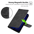 Miniatyrbillede 4 af 5: For Nokia G11 Plus 4G Flip PU Læder Wallet Case Stativ Kalveskind Struktur Telefon Cover Multicolor Style A