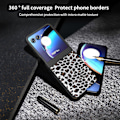Miniatyrbild 4 av 5: Telefonfodral för Motorola Razr 50 Silver Leopard
