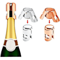 Miniatyrbillede 1 af 5: 2 pakker Champagneflaskeprop Rustfrit stål Champagneprop Rustfrit
