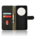 Miniatyrbild 4 av 5: Läderfodral för ZTE Blade A75 5G - Hudkänsla, Anti-Drop, Plånboksdesign, Flip-Cover - Grön Multicolor Black
